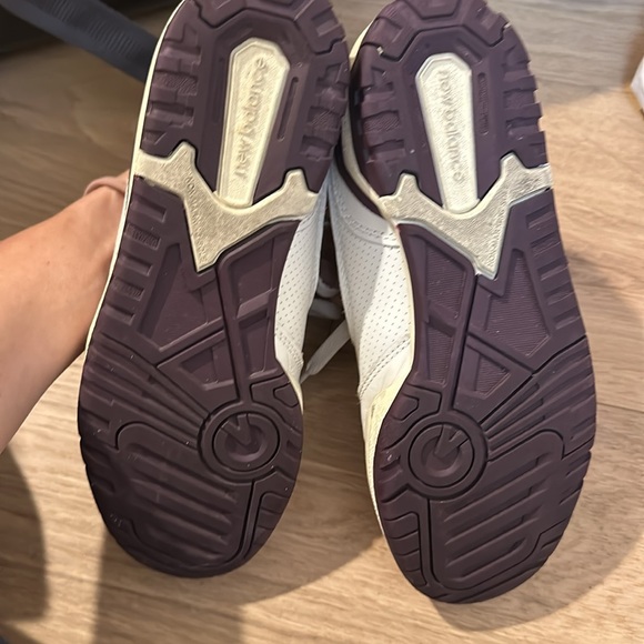New Balance 550 x Aime Leon Dore White/ Purple - Picture 3 of 5